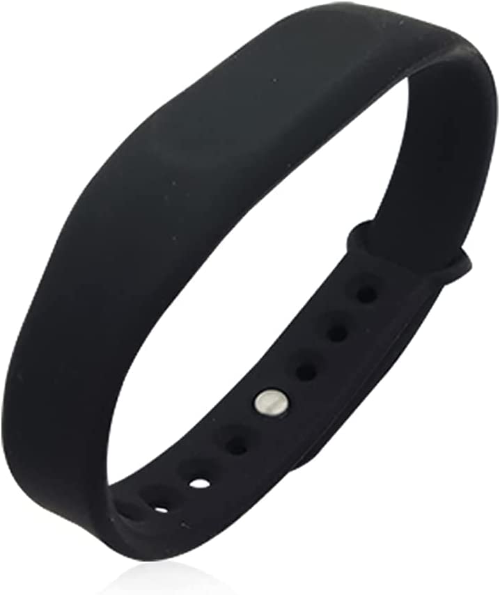 NFC Egypt Wristband rubbur Bracelet - black 213