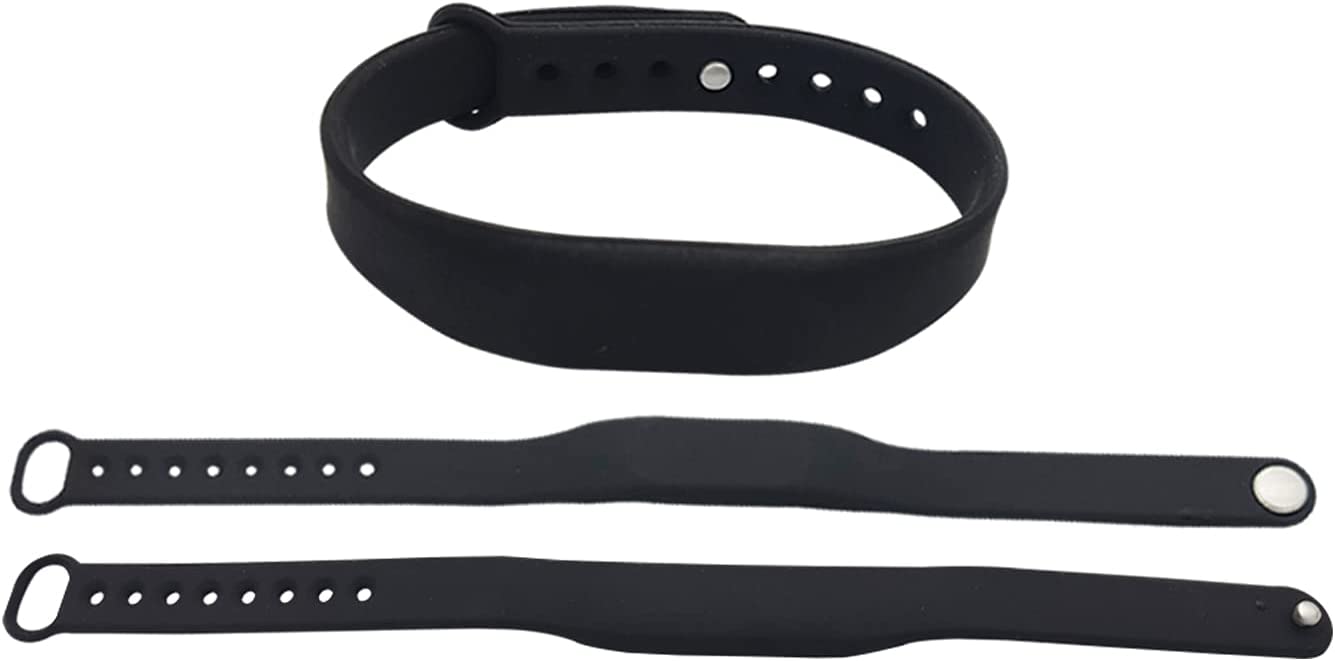 NFC Egypt Wristband rubbur Bracelet - black 213