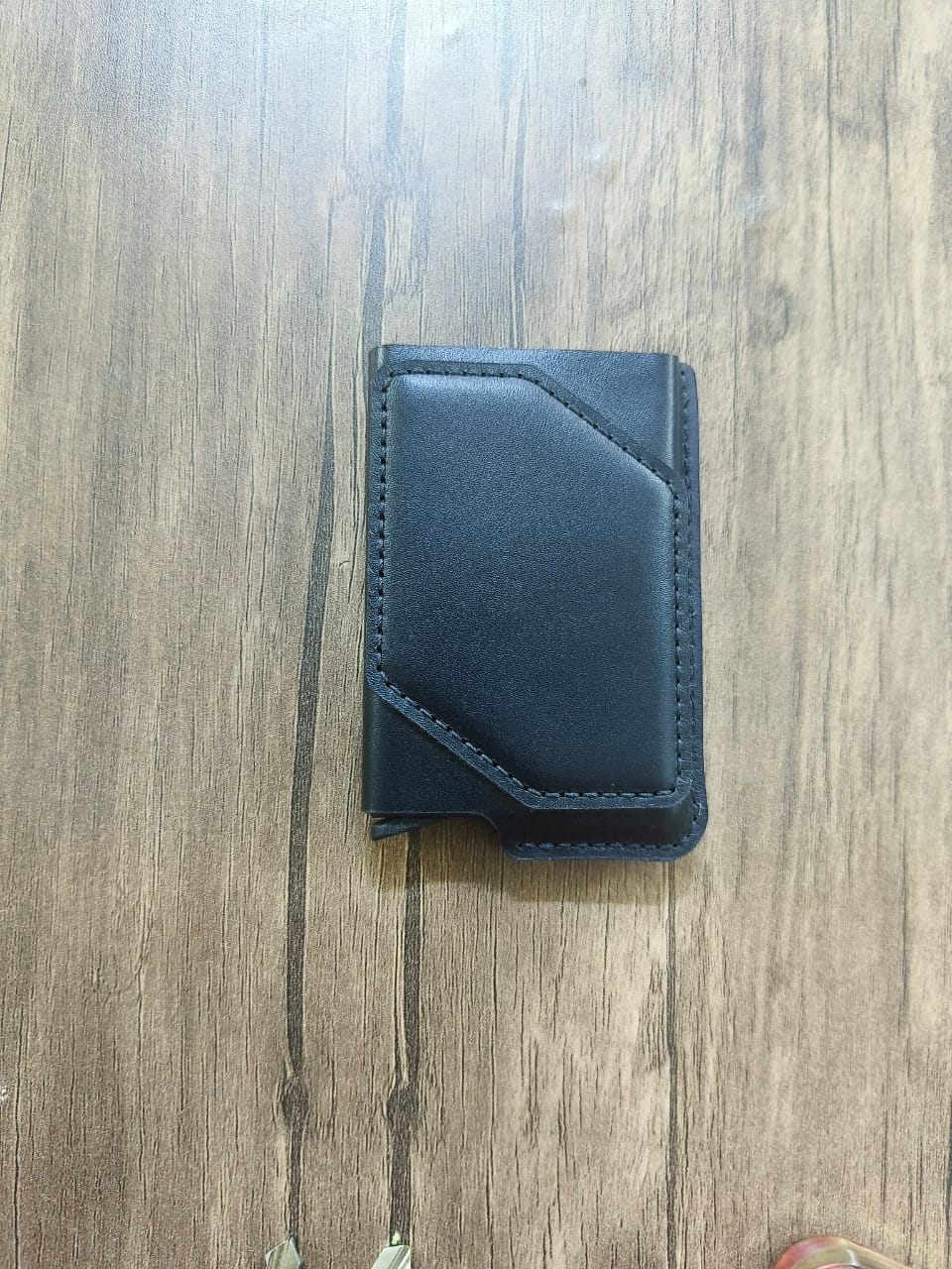 Card holder leather handmade + NFC embedded + Rfid blocker + Proximity chip for access control and elevators