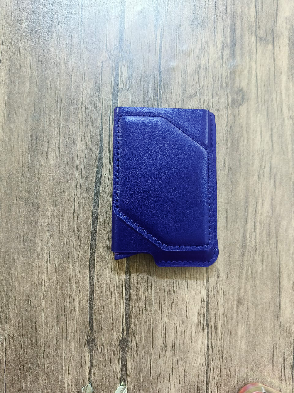 Card holder leather handmade + NFC embedded + Rfid blocker + Proximity chip for access control and elevators