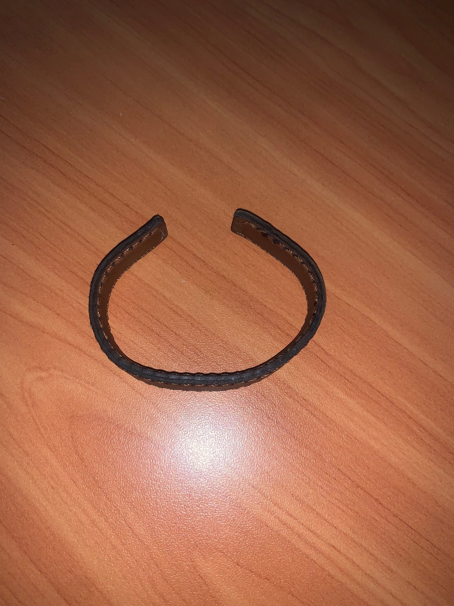 NFC Egypt Wristband Metal Bracelet Leather coated- 13.56 MHZ