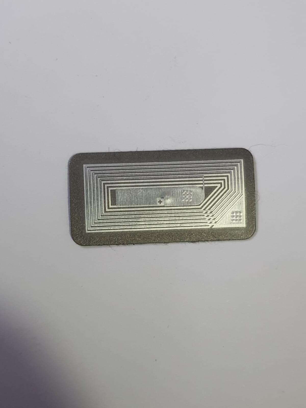 NFC Transparent Sticker (Rectangular- 11mm X 21mm ) Anti Metal