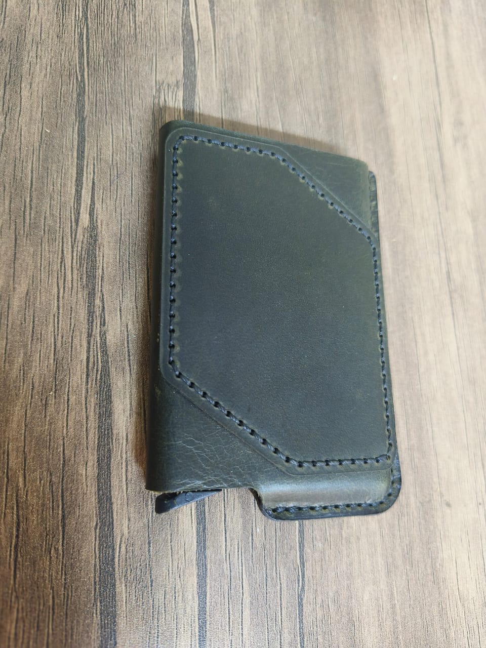 Card holder leather handmade + NFC embedded + Rfid blocker