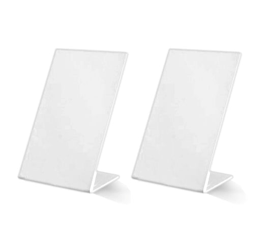 NFC Egypt Acrylic Stands A6 Size white