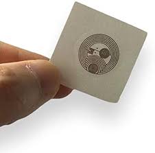 NFC  Sticker diameter 25mm (13.56 MHz - Ultralight) Transparent.